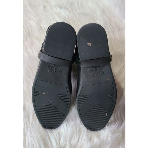 Karl Lagerfeld|Lou Black Rain Booties, 8 - Picture 8 of 12